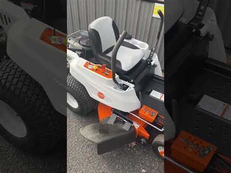 New Stihl Rz Zero Turn Mower Stihl Youtube