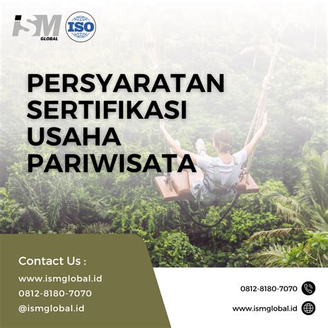 Apa Itu Sertifikasi Usaha Pariwisata Berbasis Risiko ISM GLOBAL