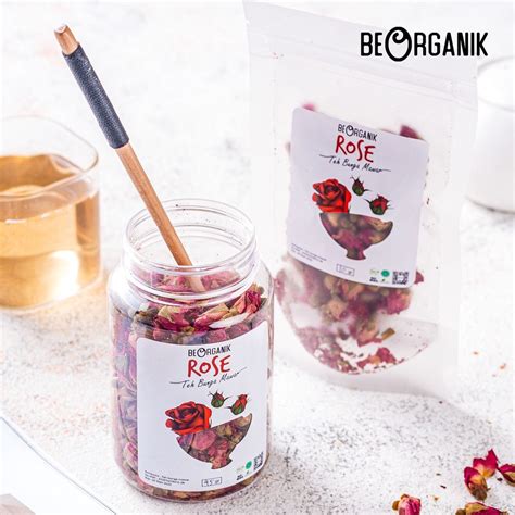 Teh Bunga Mawar Rose Tea Beorganik Official Store