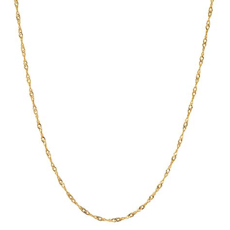 Rhomberg Schmuck Halskette 750 18 K Gelbgold 40 Cm