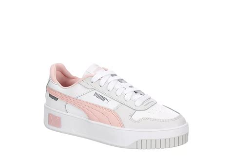 Puma White And Gold Womens Sneakers Ph