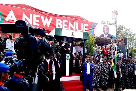 Benue State Governor Rev Fr Hyancinth Alia Inaugural Speech I Am Benue