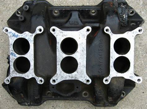 For Sale 1969 12 440 Six Pack Intake Manifold For B Bodies Only Classic Mopar Forum