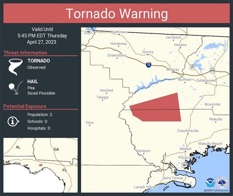 Nws Tornado On Twitter Tornado Warning Continues For Leon County Fl