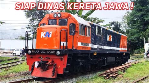 Lokomotif Merah Dari Sumatera Siap Dinas Kereta Jawa Ujicoba Loko Cc