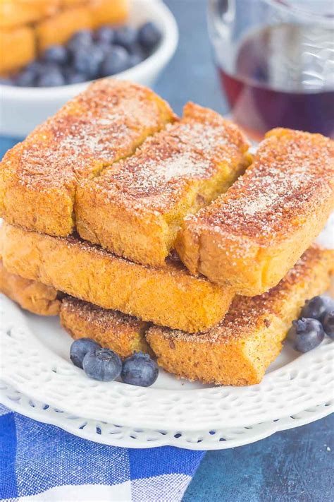 Baked Cinnamon Sugar French Toast Sticks