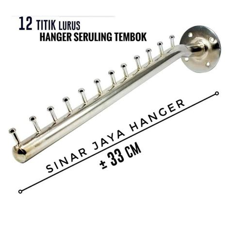 Jual Hanger Suling Tembok Titik Gantungan Baju Display Toko Shopee