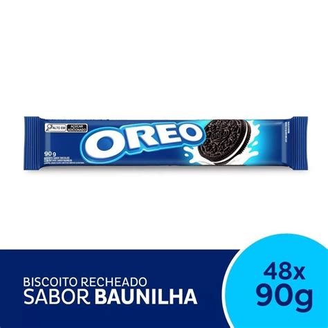 Biscoito Oreo Original Recheado Baunilha Kit Un De G Cafezale