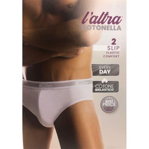 Slip Uomo Cotonella Intimo Coton Qualit Italiana Online Elasticizzato