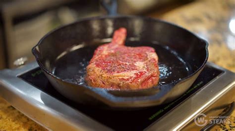 Ribeye Steak Recipe Cast Iron Bone In Ribeye Steak Cowboy Steak