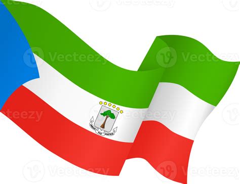 Equatorial Guinea Flag Wave 47760454 Png