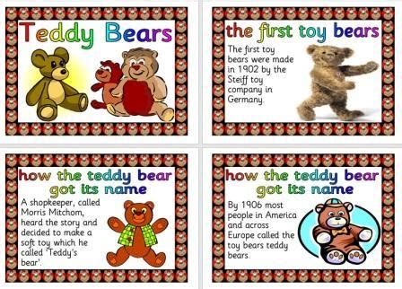 Free Printable History of the Teddy Bear Posters | History resources ...