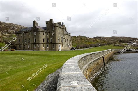 Amhuinnsuidhe Castle Estate Isle Harris Outer Editorial Stock Photo