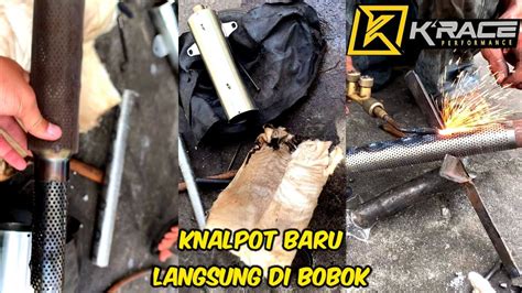 Bobok Knalpot K Race Vario Type Standar Racing Inlet Jauh Lebih