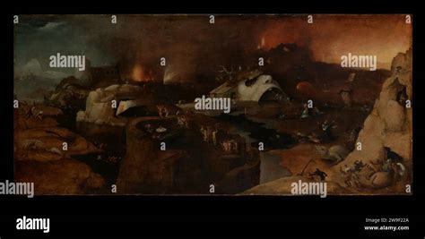 Christ S Descent Into Hell 1926 By Hieronymus Bosch Stock Photo Alamy