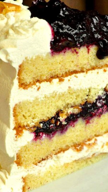 Lemon Blueberry Cream Cake A Winning Flavour Combo For Any Occasion