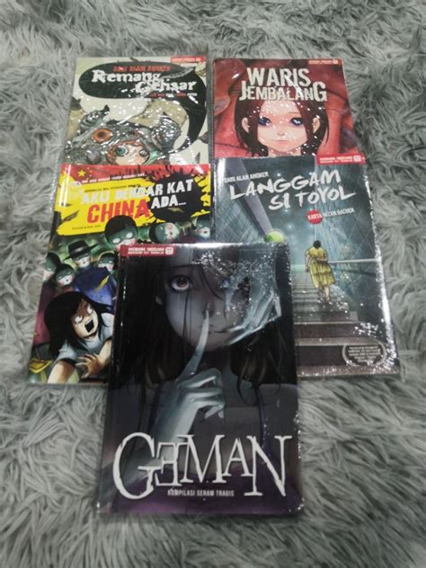 Set Komik Seram Gempak Hobbies Toys Books Magazines Comics