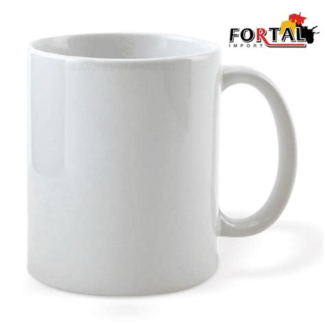 Caneca Branca Para Sublimação 325 ML Fortal AAA