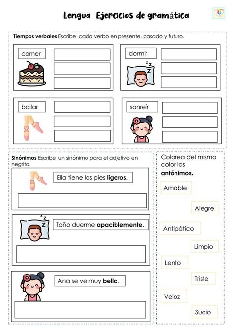 CUADERNILLO REPASO GRAMÁTICA SEGUNDO GRADO material didáctico de las