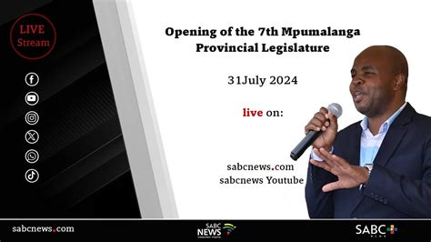 Opening Of The Th Mpumalanga Provincial Legislature Address By Premier