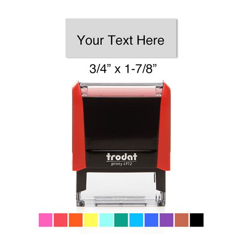 Trodat Printy 4912 Self Inking Stamp Rodzinaindustries