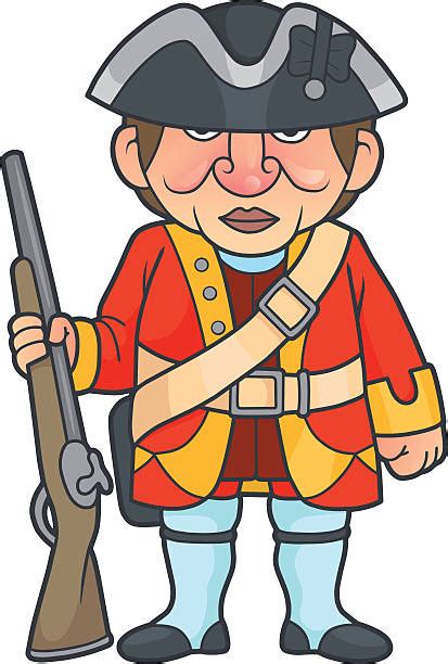 Colonial Soldier Drawings Illustrations Royalty Free Vector Graphics