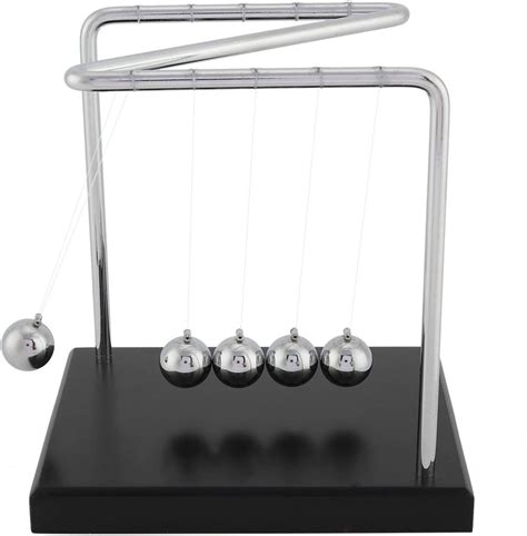 Buy Kuuleyn Cradle Balance Balls Z Shape Newtons Cradle Metal Pendulum