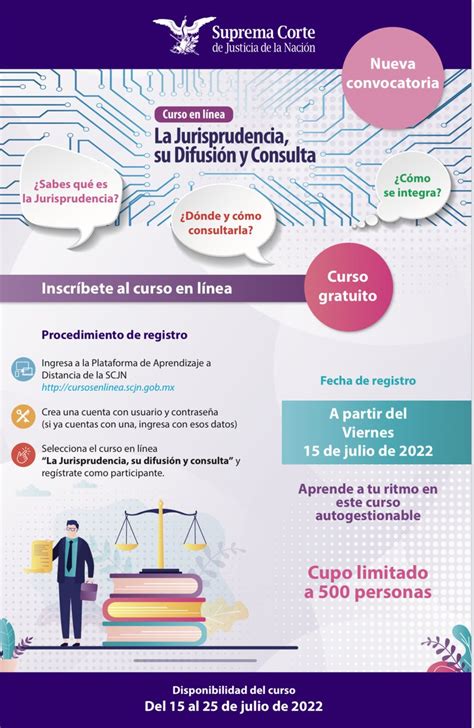 Suprema Corte On Twitter 📌¡atención Inicia Curso En Línea 🔵 La