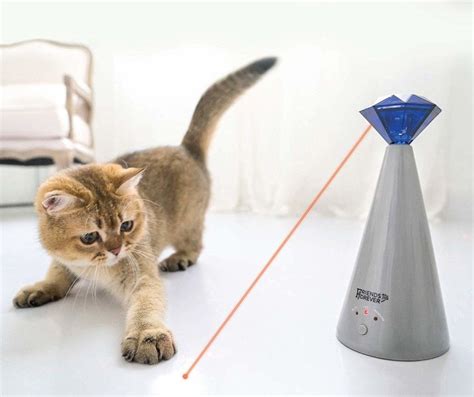 An Automatic Rotating Laser That Ll Keep Your Cat Entertained And Give