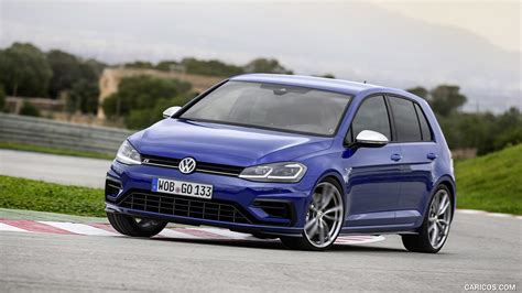 Volkswagen Golf R Facelift Euro Spec Front Three Quarter