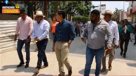 Realiza El Alcalde David Gama Recorrido Por La Calle De Guerrero Y