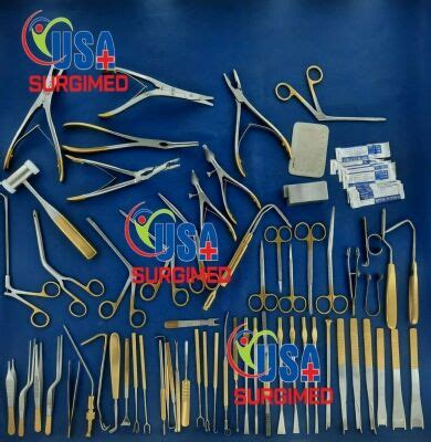 New Usa Surgimed Usg Major Rhinoplasty Instruments Set Of Pcs