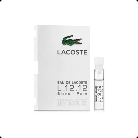 Купить мужские белые духи Lacoste L 12.12 Blanc Pure — туалетная вода и ...