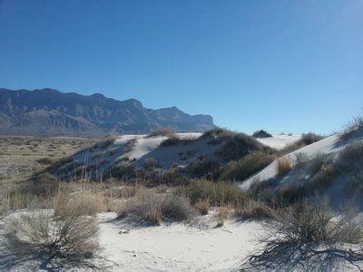 Salt Basin Dunes Trail Hiking Trail, Pine Springs, Texas