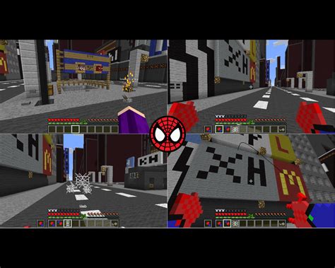 Minecraft Spider Man Map