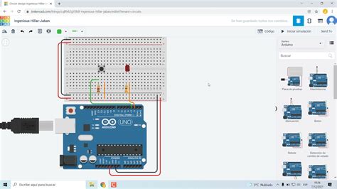 un millón Distante Ortografía encender un led con un boton arduino