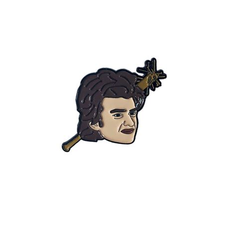 Steve Harrington From Stranger Things Enamel Pin Limited Etsy