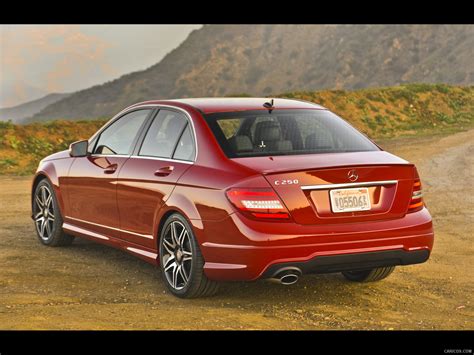 2013 Mercedes Benz C250 Sedan Sport Package Plus Rear Hd Wallpaper