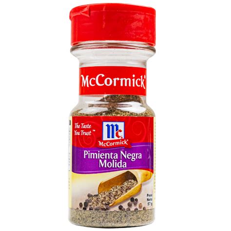 Mccormick Pimienta Negra Molida Pet G