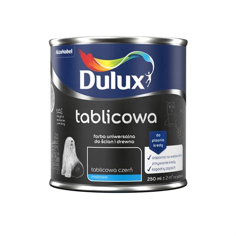 Dulux Farba Tablicowa Czarna Matowa L L Cena Opinie