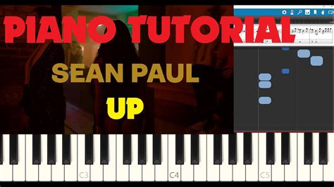 Inna Feat Sean Paul Up Piano Tutorial Synthesia Youtube