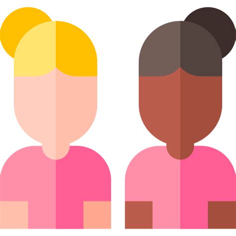 Sisters Basic Straight Flat icon