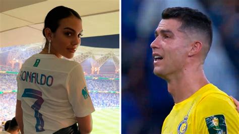 Georgina Rodr Guez E Filhos Mostram Apoio A Cristiano Ronaldo Ap S