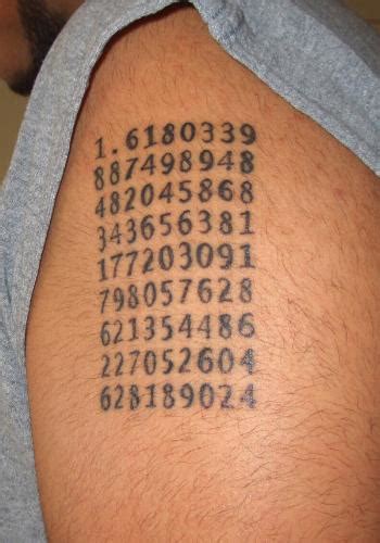 Tatuajes matemáticos Matemáticas en tu mundo