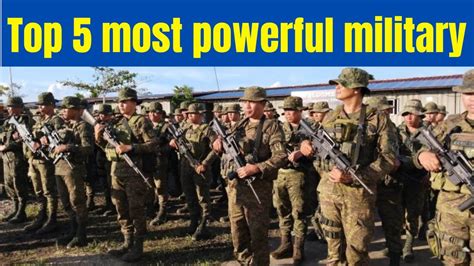 Top Most Powerful Military In The World Youtube