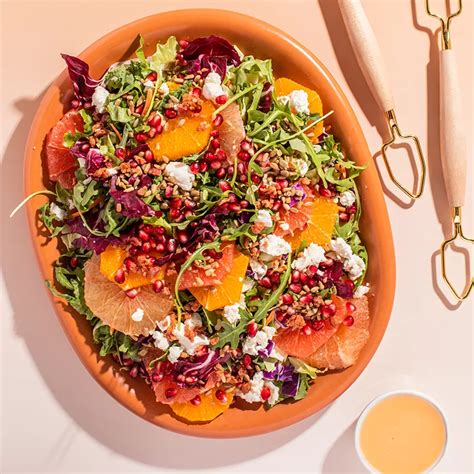 Winter Citrus Pomegranate Salad Recipe Taylor Farms