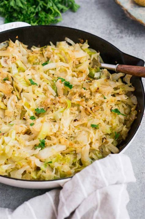 Sautéed Cabbage Easy And Healthy Side Delicious Meets Healthy