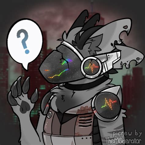 Rusty The Protogen Picrew Blank Template Imgflip