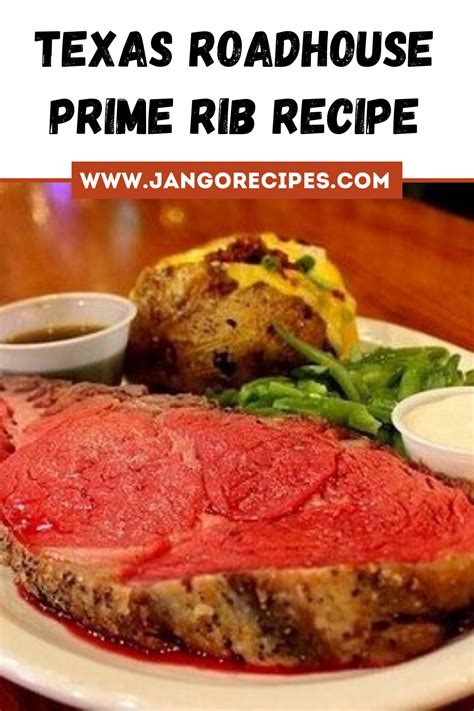 Texas Roadhouse Prime Rib Artofit