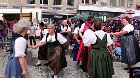 Traditional Swiss Dance Old Town Bern Switzerland Youtube